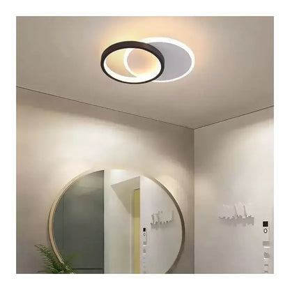 Żyrandol MARIO LED 24W, światło zimne/ciepłe/neutralne czarny biały