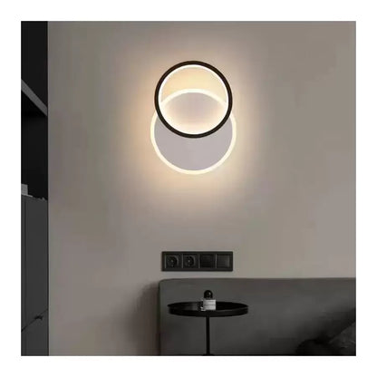 Żyrandol MARIO LED 24W, światło zimne/ciepłe/neutralne czarny biały