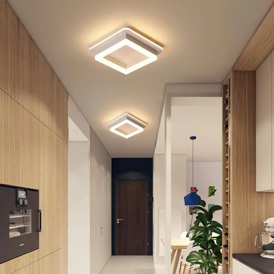 MODERN Żyrandol LED 26W, Rozmiar 19,5x19,5, Kwadrat, Światło zimne/ciepłe/Neutralne, Biały żyrandol LED Domyślny tytuł Alessandro Design
