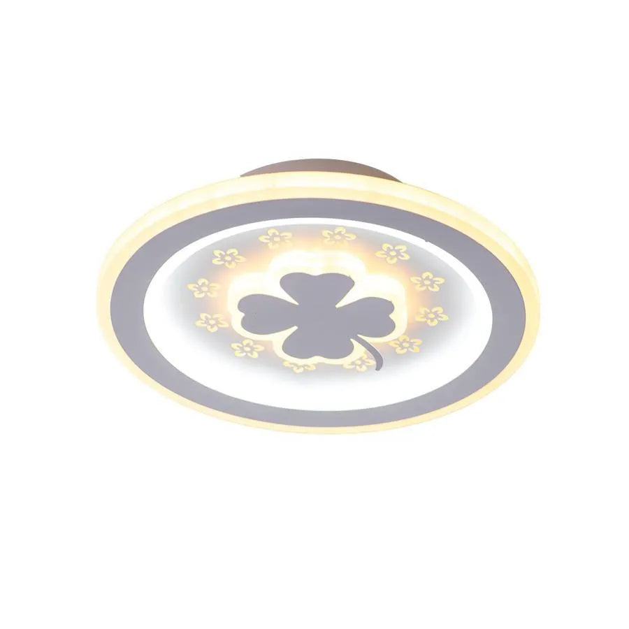 Żyrandol CLOVER LED RGB PINK 24W, światło zimne/ciepłe/neutralne, biały Domyślny tytuł Alessandro Design