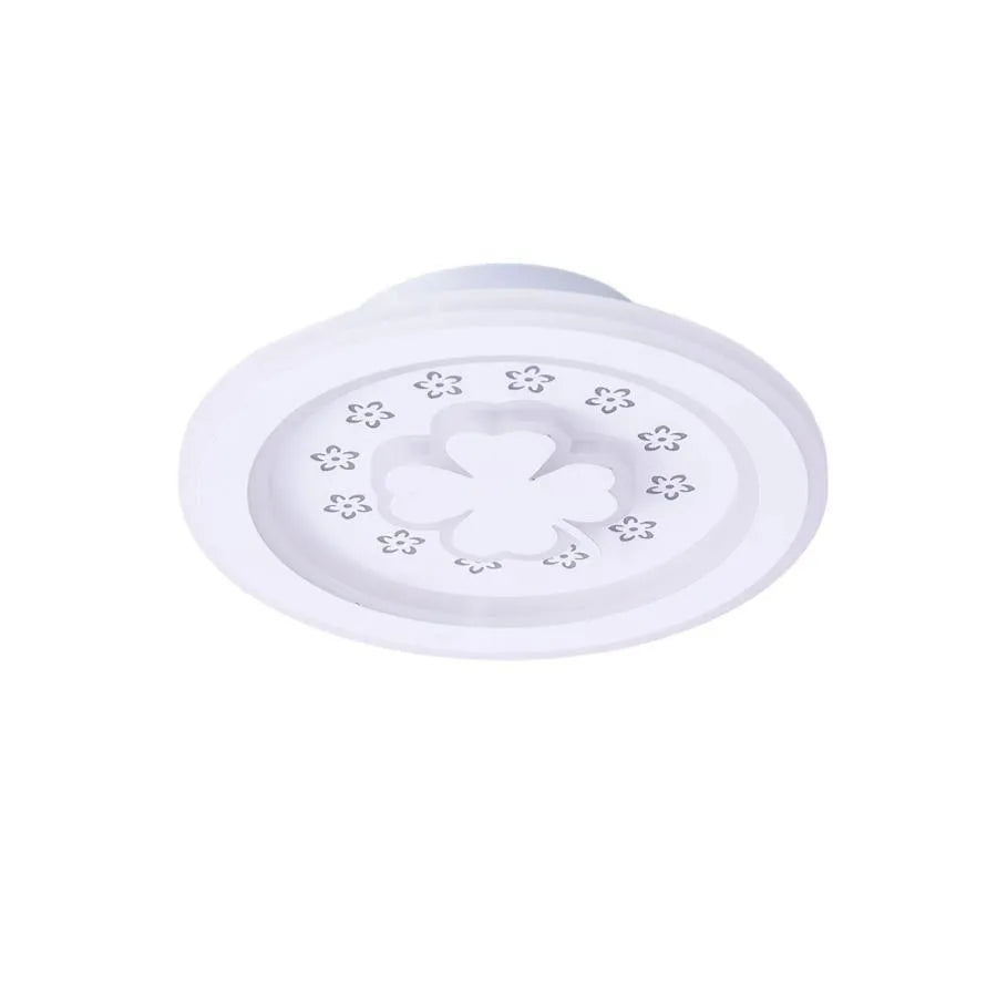 Żyrandol CLOVER LED RGB PINK 24W, światło zimne/ciepłe/neutralne, biały Domyślny tytuł Alessandro Design