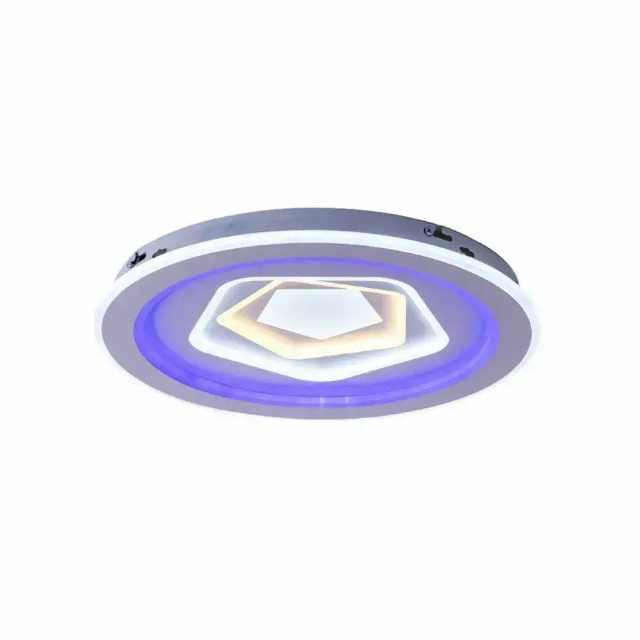Żyrandol LED z pilotem MEIRA RGB, 180W, światło zimne/ciepłe/neutralne, możliwość przyciemniania, białe żyrandole LED z pilotem Domyślny tytuł Alessandro Design