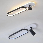 Żyrandol LED Ruby 40W Czarny Biały Żyrandol LED Domyślny tytuł Alessandro Design