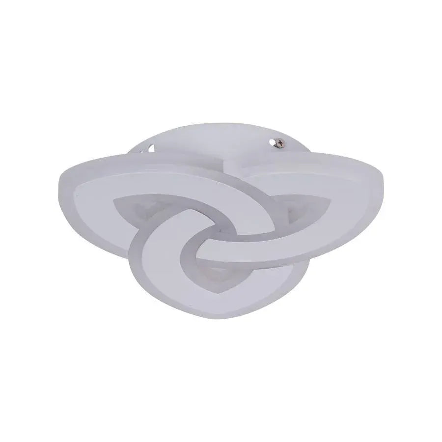 Żyrandol LED SAGEATA 48W, średnica 20cm, światło zimne/ciepłe/neutralne, biały żyrandol LED domyślny tytuł Alessandro Design