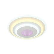 Żyrandol LED NIVARA 3D 20W, średnica 30cm, światło zimne/ciepłe/neutralne, białe stosowane żyrandole LED Domyślny tytuł Alessandro Design