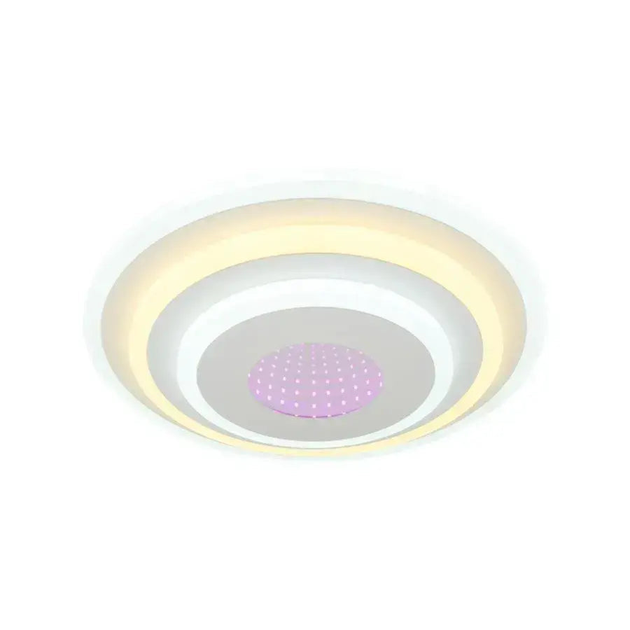 Żyrandol LED NIVARA 3D 20W, średnica 30cm, światło zimne/ciepłe/neutralne, białe stosowane żyrandole LED Domyślny tytuł Alessandro Design