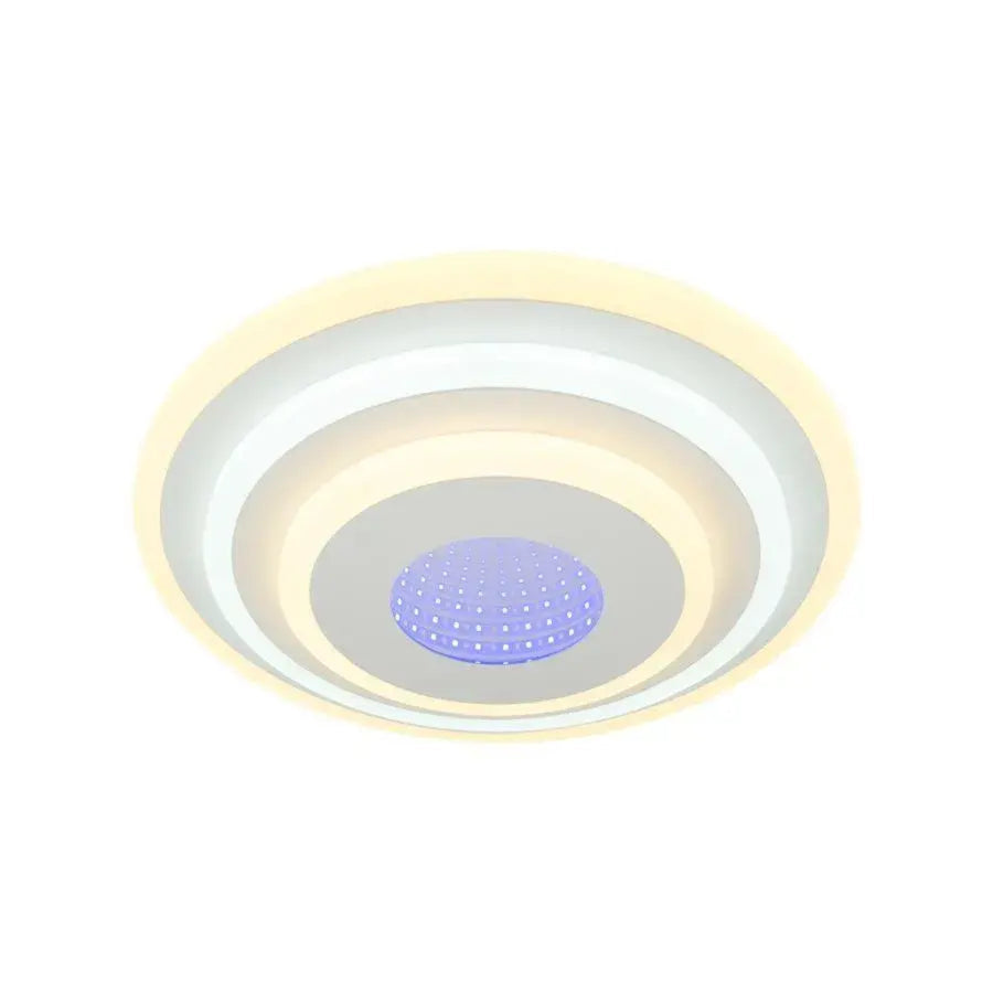 Żyrandol LED NIVARA 3D 20W, średnica 30cm, światło zimne/ciepłe/neutralne, białe stosowane żyrandole LED Domyślny tytuł Alessandro Design