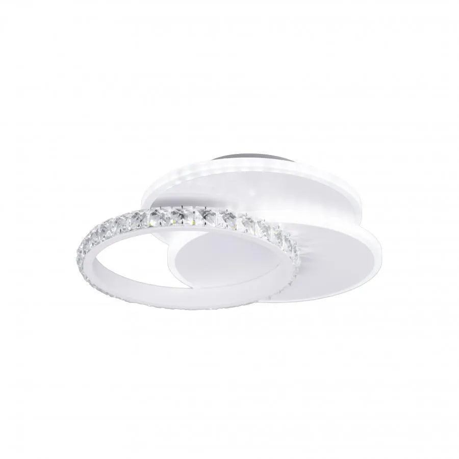 Żyrandol kryształowy LED SOFIA 24W, światło zimne/ciepłe/neutralne, żyrandol LED biały Domyślny tytuł Alessandro Design
