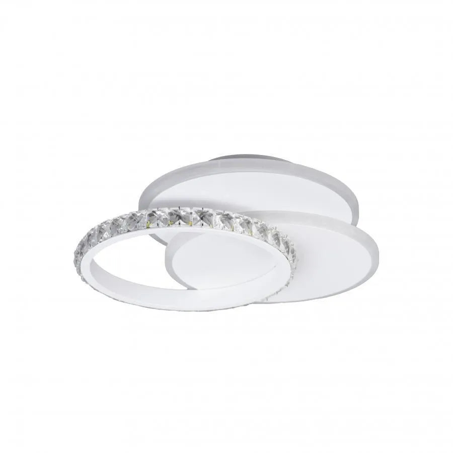 Żyrandol kryształowy LED SOFIA 24W, światło zimne/ciepłe/neutralne, żyrandol LED biały Domyślny tytuł Alessandro Design
