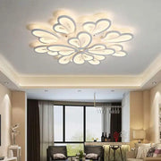 Żyrandol LED z pilotem BLOSSOM 146W, 12 płatków, światło zimne/ciepłe/neutralne 3000k/4000k/6000k, możliwość przyciemniania, biały żyrandol LED z pilotem Domyślny tytuł Alessandro Design