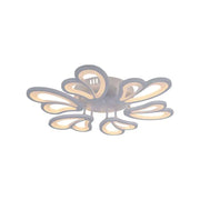 Żyrandol LED z pilotem BLOSSOM 78W, 6 płatków, średnica 60cm, światło zimne/ciepłe/neutralne, możliwość przyciemniania, biały żyrandol LED z pilotem Domyślny tytuł Alessandro Design