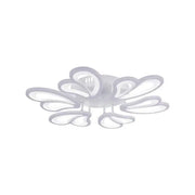 Żyrandol LED z pilotem BLOSSOM 78W, 6 płatków, średnica 60cm, światło zimne/ciepłe/neutralne, możliwość przyciemniania, biały żyrandol LED z pilotem Domyślny tytuł Alessandro Design