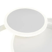 Żyrandol LED z pilotem SILVIAN, 58W, 3 koła, światło zimne/ciepłe/neutralne, możliwość przyciemniania, biały Żyrandol LED z pilotem Domyślny tytuł Alessandro Design