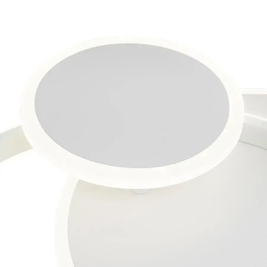 Żyrandol LED z pilotem SILVIAN, 58W, 3 koła, światło zimne/ciepłe/neutralne, możliwość przyciemniania, biały Żyrandol LED z pilotem Domyślny tytuł Alessandro Design