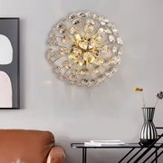 Żyrandol kryształowy MINUE, 4x G9, średnica 35cm, błyszczące złote żyrandole kryształowe Domyślny tytuł Alessandro Design