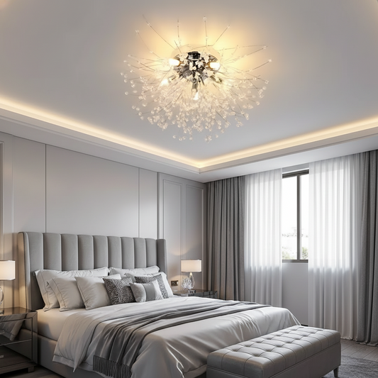Żyrandol kryształowy RONDO Vivace, 8x G9, średnica 60cm, błyszczące chromowane żyrandole kryształowe Domyślny tytuł Alessandro Design
