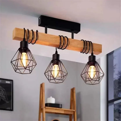 Żyrandol Marcellus, 3x E27, brązowe czarne żyrandole przemysłowe Domyślny tytuł Alessandro Design