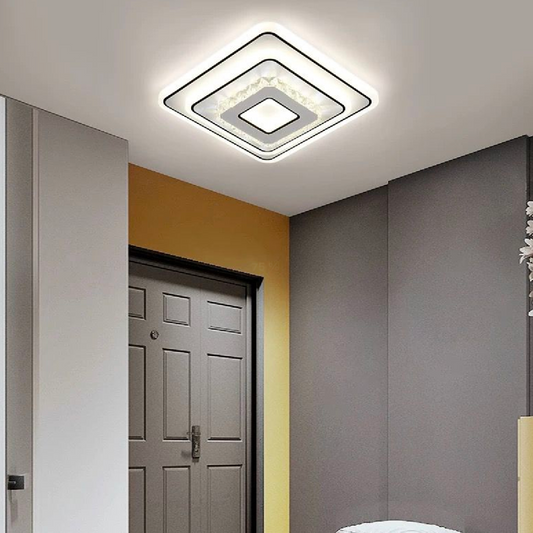 Żyrandol kryształowy LED ARABELA 40W, światło zimne/ciepłe/neutralne, białe żyrandole LED Domyślny tytuł Alessandro Design