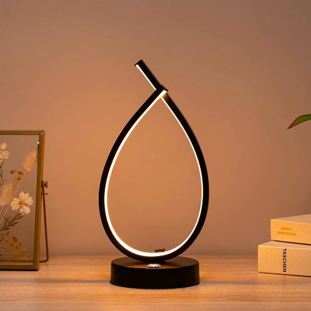 Lampa LED Genesis, 10 W, światło zimne/ciepłe/neutralne, metal i akryl, czarne lampy i lampy Domyślny tytuł Alessandro Design