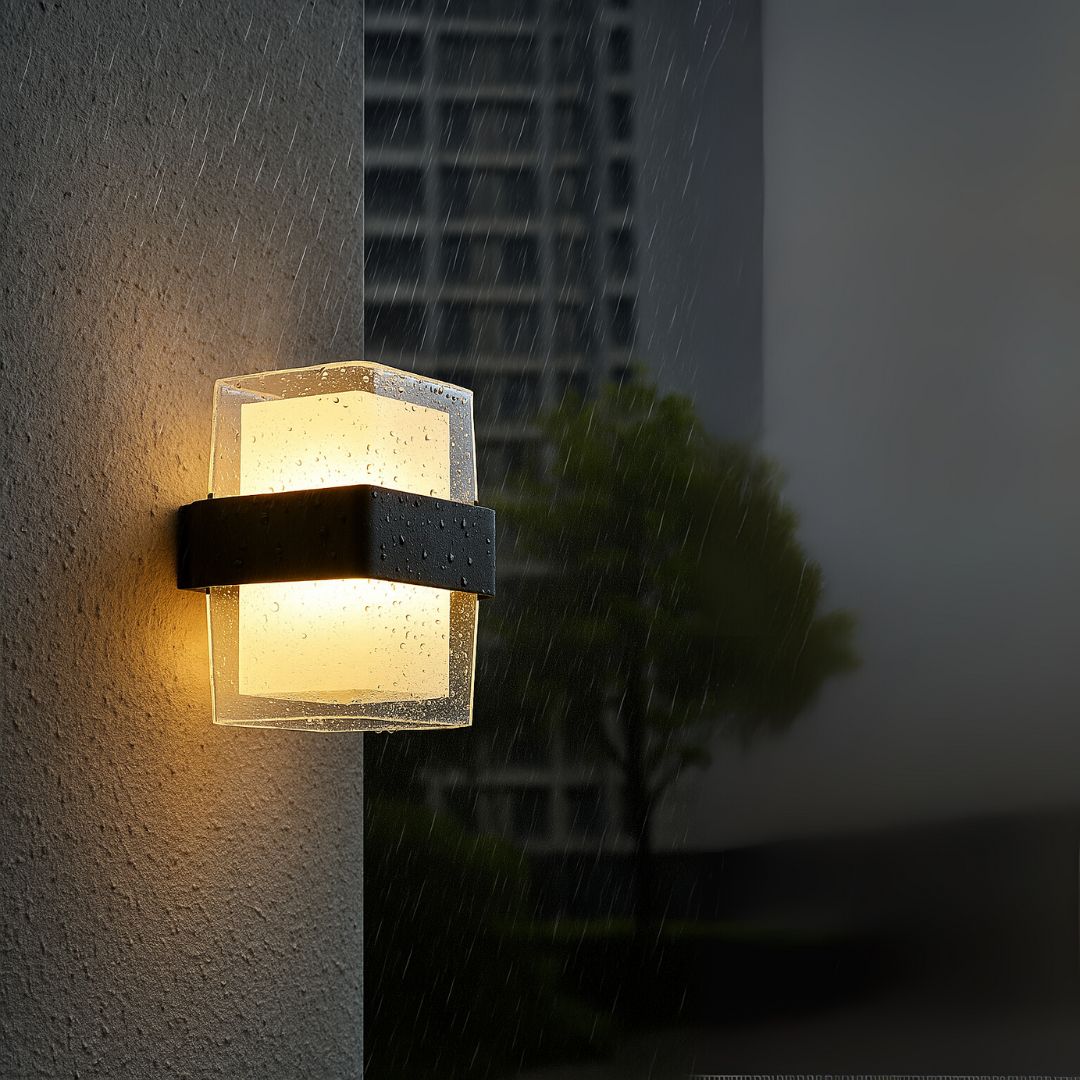 Aplica LED Exterior AMIRA, 8W, 2 Surse de lumina, Lumina Calda, Negru Aplice de Exterior Default Title Alessandro Design