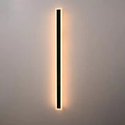 Kinkiet zewnętrzny LED Mack, długość 120 cm, 16 W, IP65, metal, liniowy, czarny Kinkiety zewnętrzne Domyślny tytuł Alessandro Design