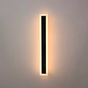 Kinkiet zewnętrzny LED Mack, długość 60 cm, 8 W, IP65, metal, liniowy, czarny Kinkiety zewnętrzne Domyślny tytuł Alessandro Design