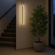 SUHA Zewnętrzny kinkiet LED, długość 50 cm, 6 W, IP65, metal, liniowy, biały kinkiety zewnętrzne Domyślny tytuł Alessandro Design