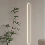 SUHA Zewnętrzny kinkiet LED, długość 60 cm, 8 W, IP65, metal, liniowy, biały kinkiety zewnętrzne Domyślny tytuł Alessandro Design