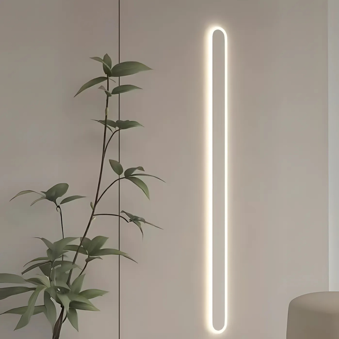 SUHA Zewnętrzny kinkiet LED, długość 60 cm, 8 W, IP65, metal, liniowy, biały kinkiety zewnętrzne Domyślny tytuł Alessandro Design
