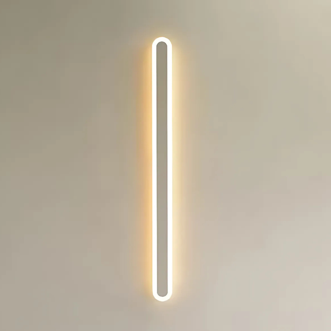 SUHA Zewnętrzny kinkiet LED, długość 60 cm, 8 W, IP65, metal, liniowy, biały kinkiety zewnętrzne Domyślny tytuł Alessandro Design