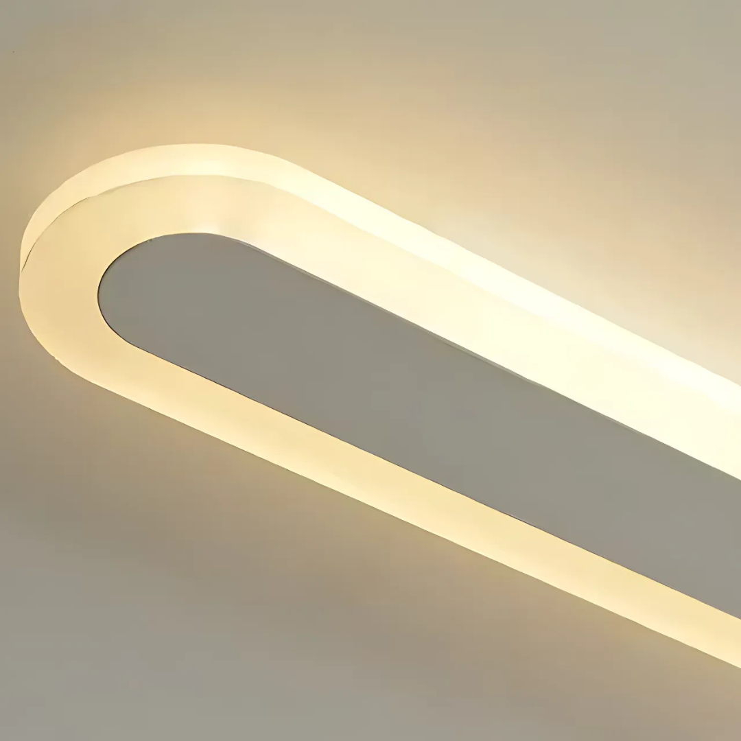 SUHA Zewnętrzny kinkiet LED, długość 60 cm, 8 W, IP65, metal, liniowy, biały kinkiety zewnętrzne Domyślny tytuł Alessandro Design