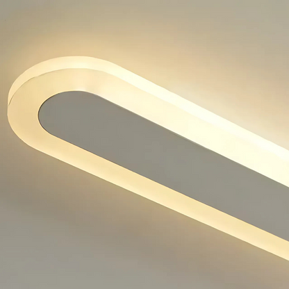 SUHA Zewnętrzny kinkiet LED, długość 60 cm, 8 W, IP65, metal, liniowy, biały kinkiety zewnętrzne Domyślny tytuł Alessandro Design