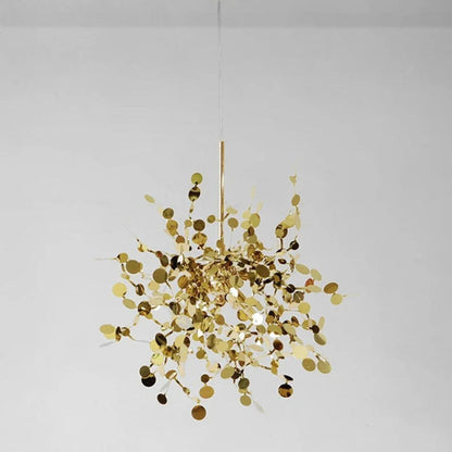 Nowoczesne Kandelabry, CAPRICIO Allegro, 2xE14, Średnica 40cm, Złote, Regulowana Wysokość Nowoczesne Kandelabry Domyślny Tytuł Alessandro Design