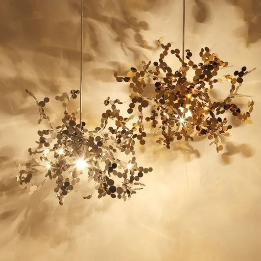 Nowoczesne Kandelabry, CAPRICIO Allegro, 2xE14, Średnica 40cm, Złote, Regulowana Wysokość Nowoczesne Kandelabry Domyślny Tytuł Alessandro Design