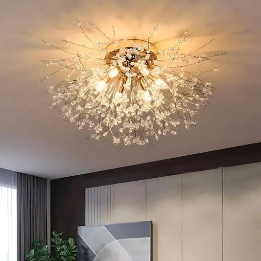 Żyrandol kryształowy RONDO Vivace, 5x G9, średnica 40 cm, błyszczące złote żyrandole kryształowe Domyślny tytuł Alessandro Design