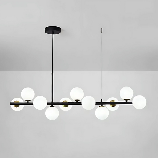 Nowoczesny żyrandol LOFT Pavilion, 11x G9, czarny, metal, nowoczesne żyrandole z regulacją wysokości Domyślny tytuł Alessandro Design
