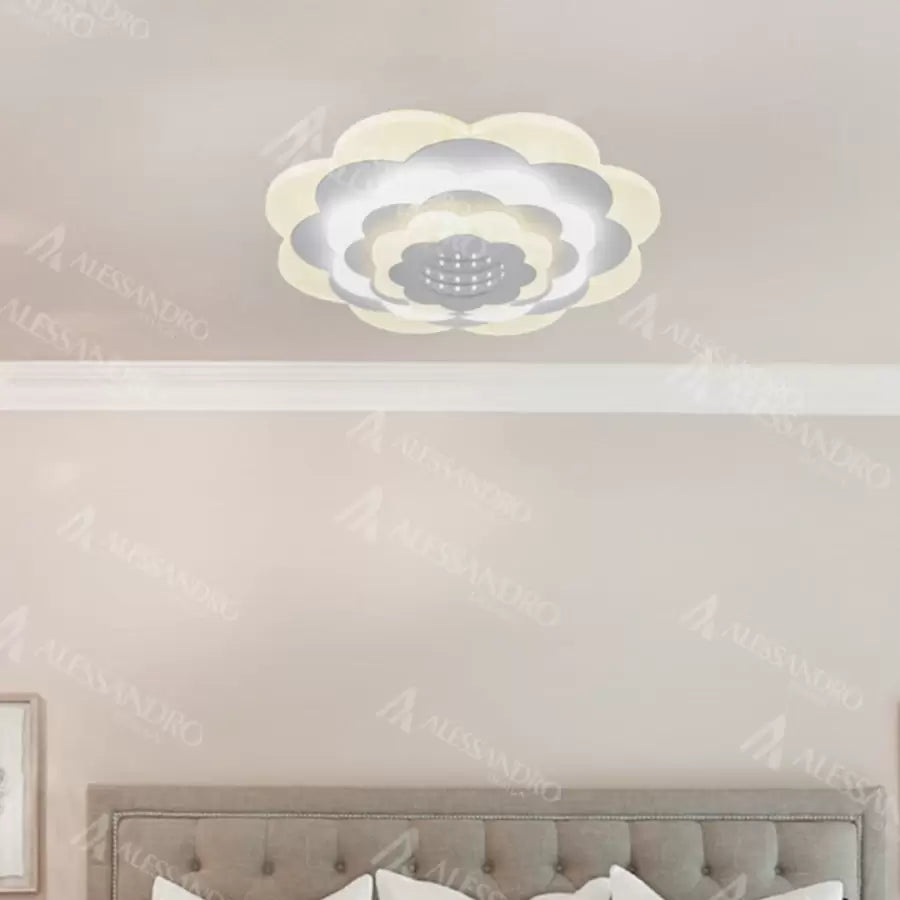 Żyrandol LED NEXA 3D, 20W, średnica 24cm, światło zimne/ciepłe/neutralne, białe żyrandole LED domyślny tytuł Alessandro Design