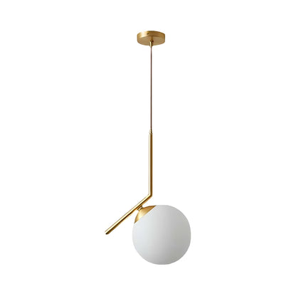Żyrandol LOFT Haven, 1x E27, złoty biały, metal, regulowana wysokość, nowoczesne nowoczesne żyrandole domyślny tytuł Alessandro Design