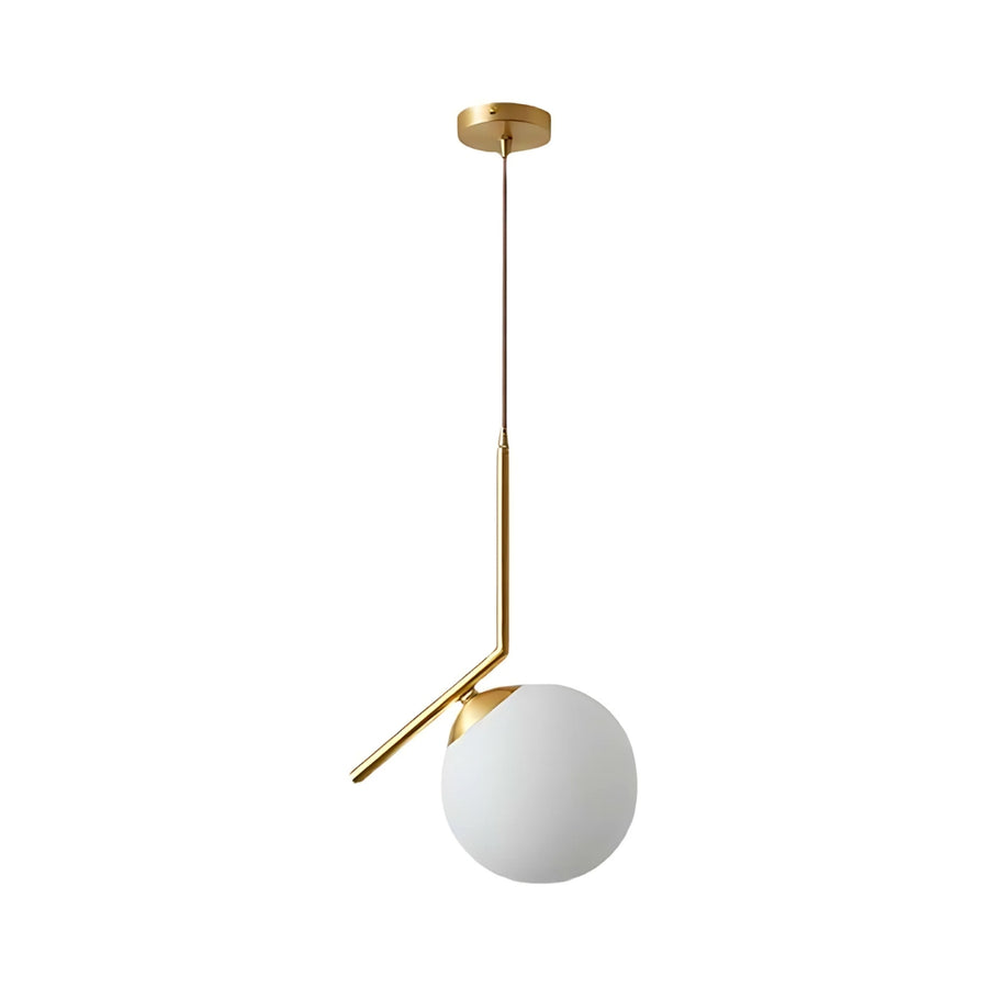 Żyrandol LOFT Haven, 1x E27, złoty biały, metal, regulowana wysokość, nowoczesne nowoczesne żyrandole domyślny tytuł Alessandro Design