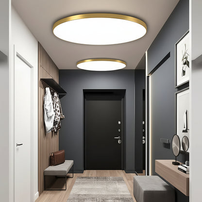 Lampa sufitowa LED SOLIS 27cm 20W Zimne światło Złote Lampy sufitowe LED Domyślny tytuł Alessandro Design