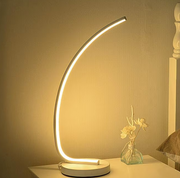 Veioza LED Nemesis, 14W, Lumina Rece/Calda/Neutra, Metal si Acril, Alb Veioze & Lampadare Default Title Alessandro Design