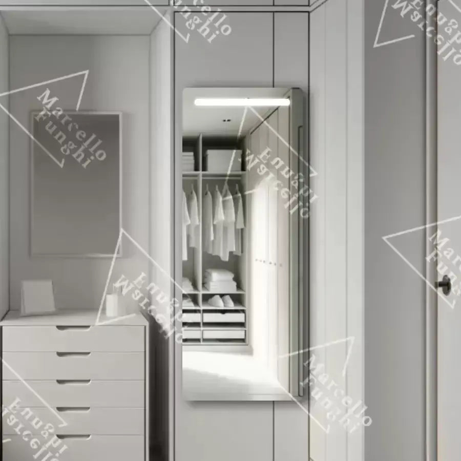 Lustro prostokątne LED, 60x150cm, Lustra Marcello Touch Dressing Couture Domyślny tytuł Alessandro Design