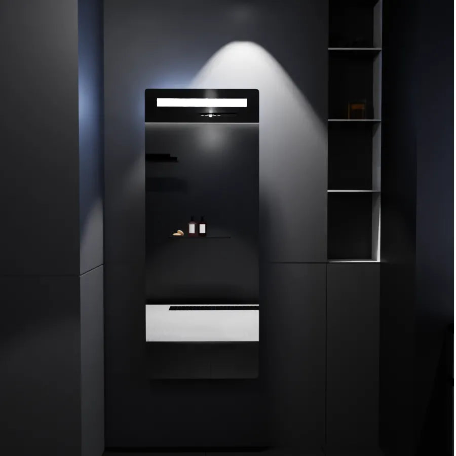 Lustro prostokątne LED, 60x150cm, Lustra Marcello Touch Dressing Couture Domyślny tytuł Alessandro Design