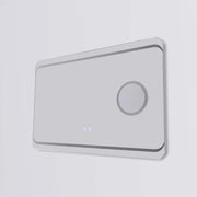 Prostokątne lustro LED, 80x60cm, Stella Touch, system odparowywania lusterek Korman E Domyślny tytuł Alessandro Design