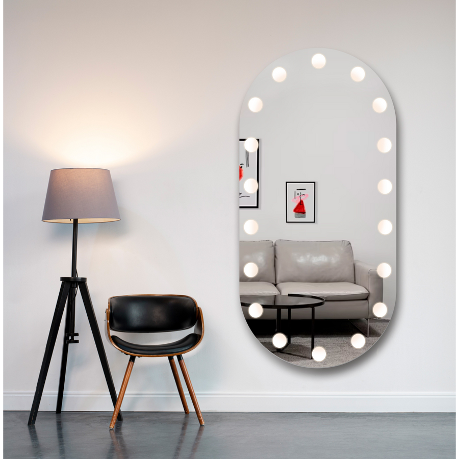 Lustrzany system odmgławiacza LED Touch Infinitium 60X80cm Lustra Korman E Domyślny tytuł Alessandro Design