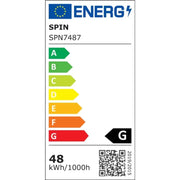 Wpuszczany panel LED 48W Ciepła biel Domyślny tytuł Alessandro Design
