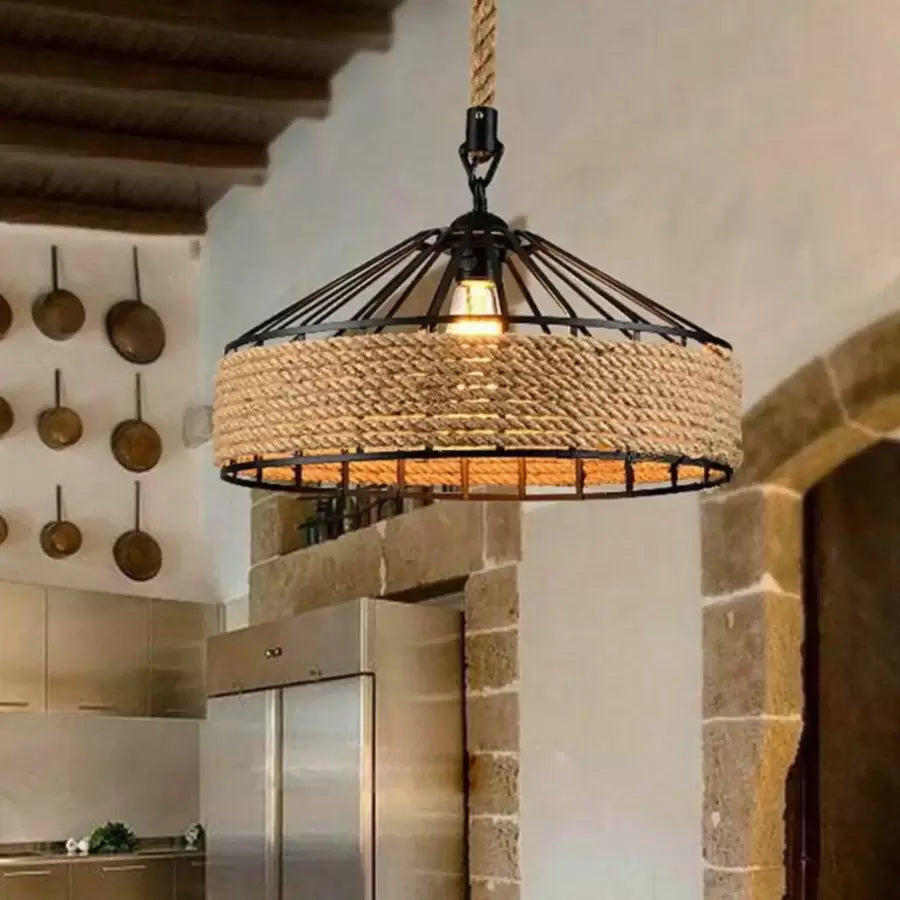Żyrandol Anthony, 1x żarówka E27, czarne żyrandole w stylu vintage Domyślny tytuł Alessandro Design