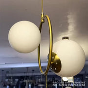 Żyrandol LOFT Atelier, 2x E27, białe złoto, metal, regulowana wysokość Nowoczesne żyrandole Domyślny tytuł Alessandro Design