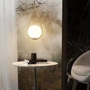 Żyrandol LOFT Haven, 1x E27, białe złoto, metal, regulowana wysokość Nowoczesne żyrandole Domyślny tytuł Alessandro Design