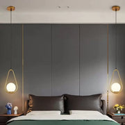 Żyrandol LOFT Haven, 1x E27, białe złoto, metal, regulowana wysokość Nowoczesne żyrandole Domyślny tytuł Alessandro Design